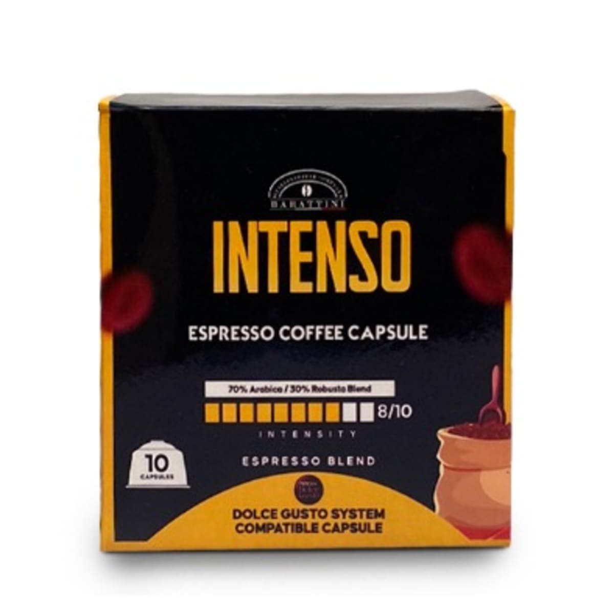 Barattini Intenso -10 Capsules