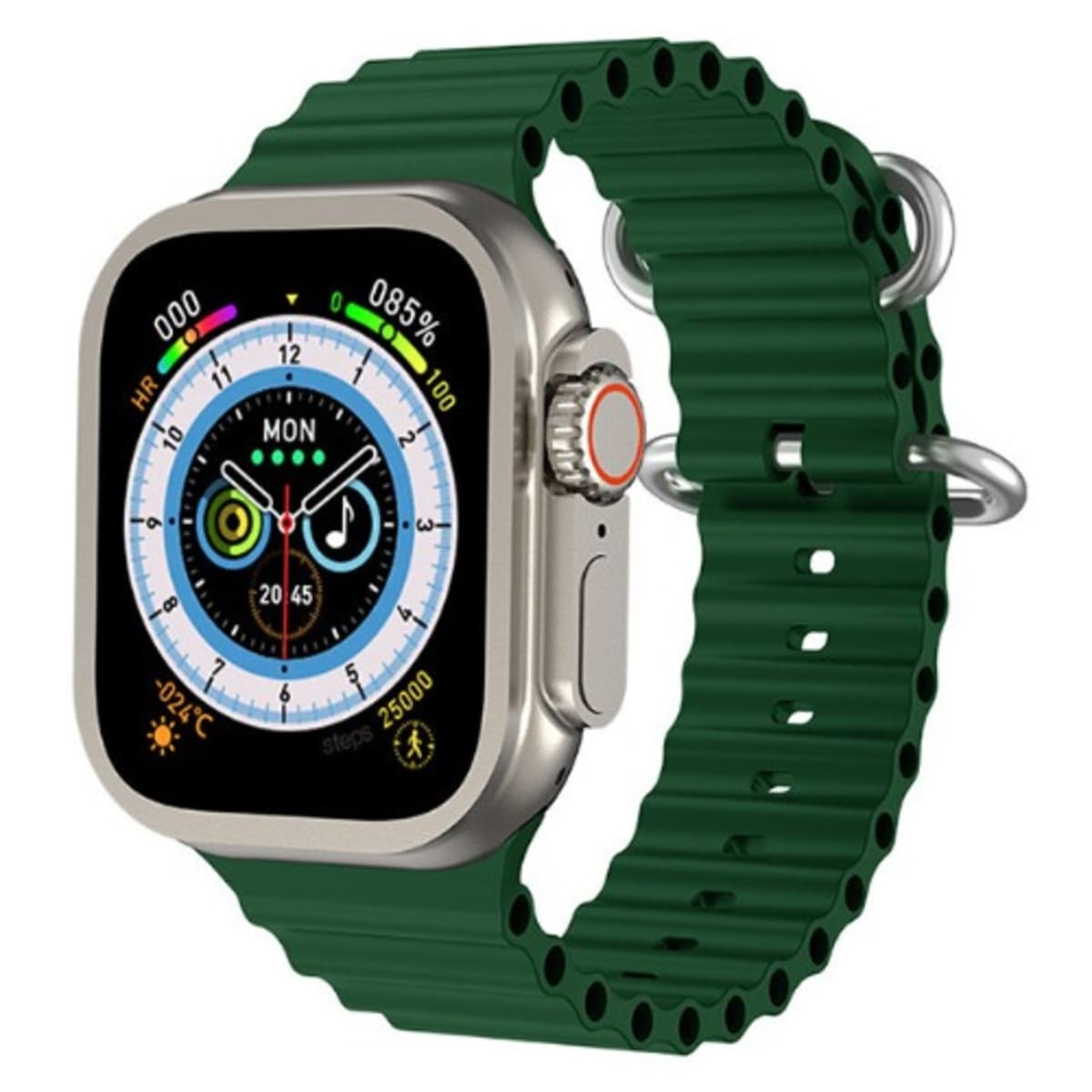 Tw8 Ultra Series 8 Smartwatches For iPhone Androids Green