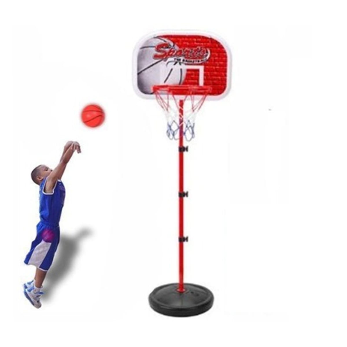 Kids Adjustable Basketball Set With Free Basketball -170cm Konga Online Shopping