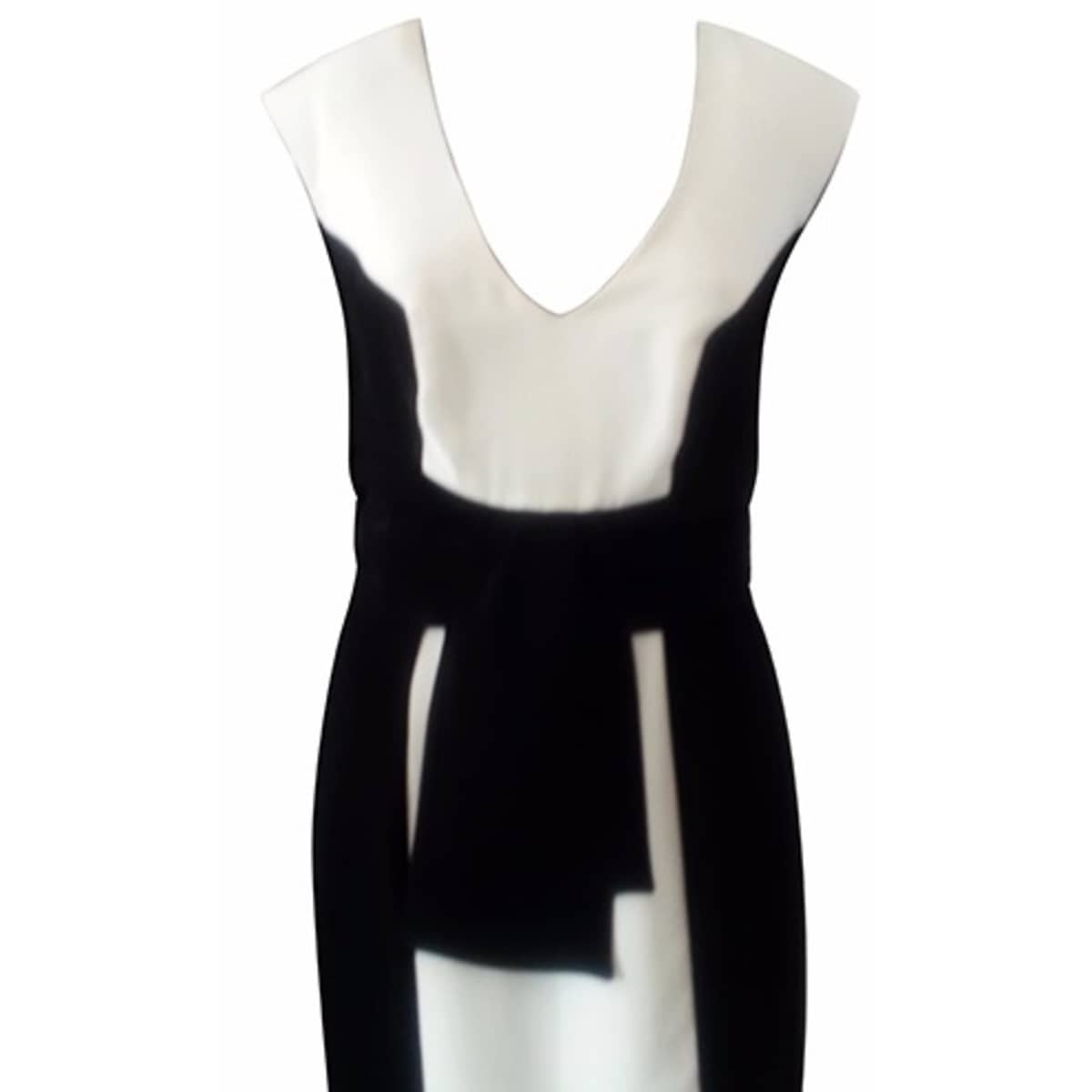 Debut black and white dress online