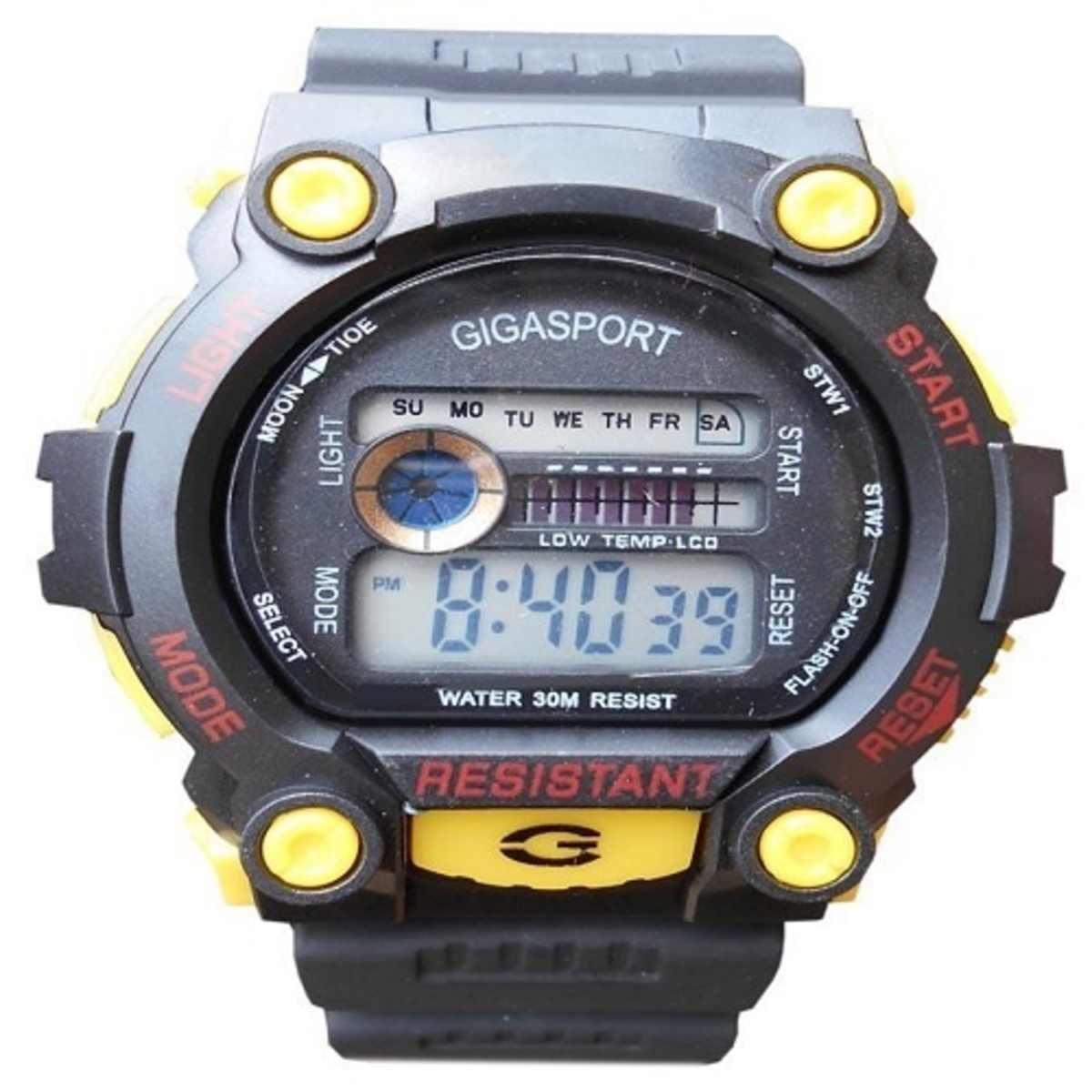 Digital sports wrist discount watch