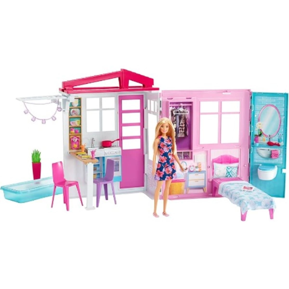 Barbie fully furnished house hotsell