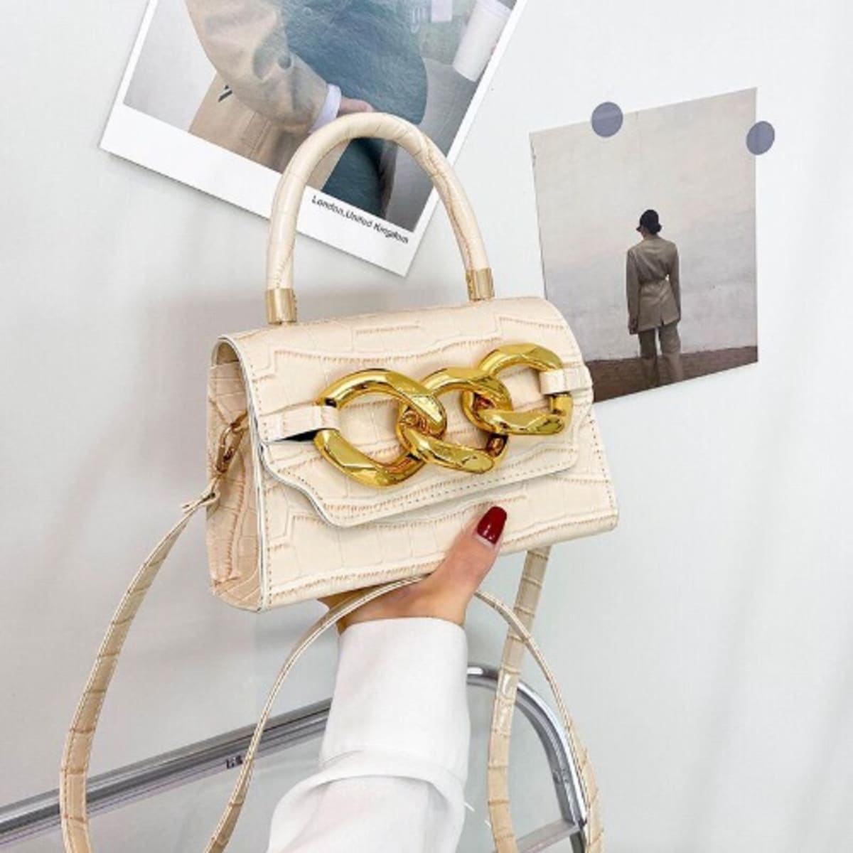 Ladies Lovely Handbag Cream Konga Online Shopping