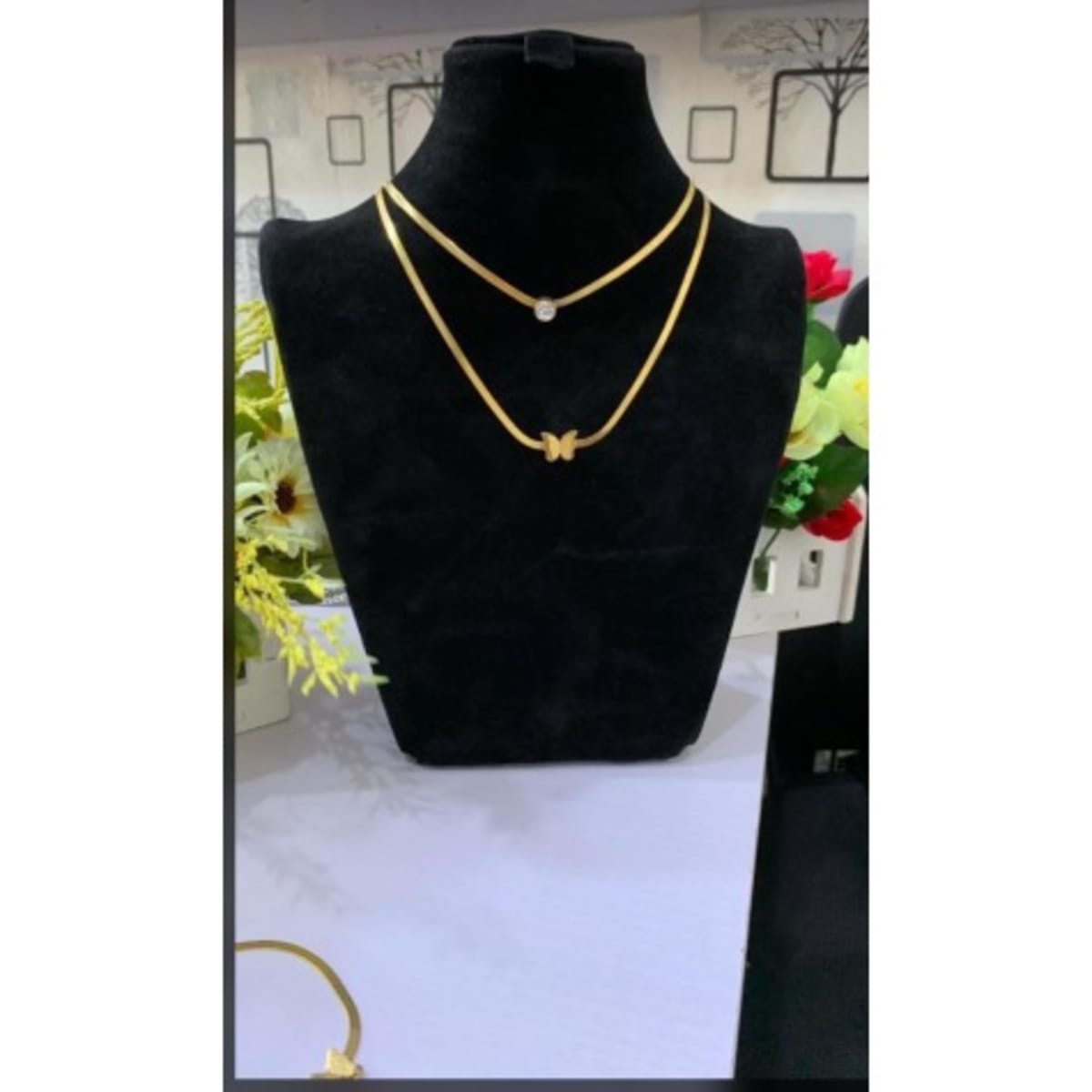 Ladies Necklace Gold Konga Online Shopping