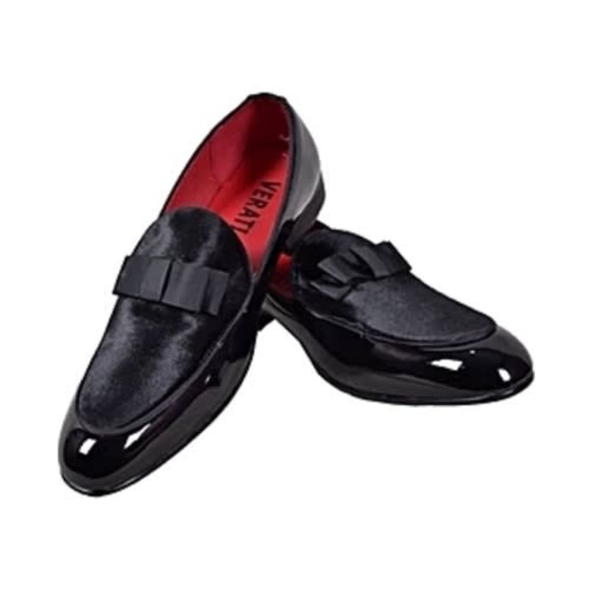 Men's Pu Leather Shoes New Trend Korean Version Pointed Toe Glossy Brogue  Slip-on Casual Shoes | SHEIN
