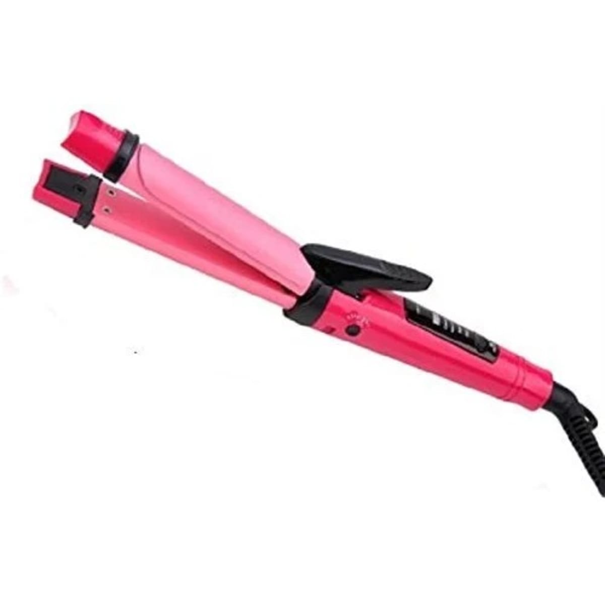 Nova 2 in 1 professional hair straightener curling iron online