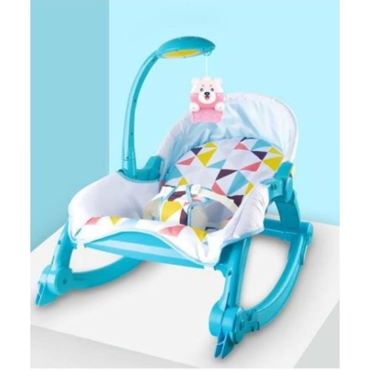Automatic swing store chair