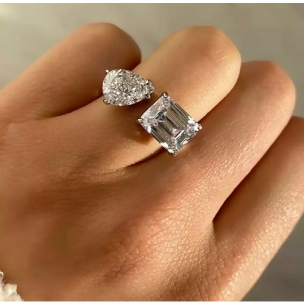 Adjustable best sale fashion rings