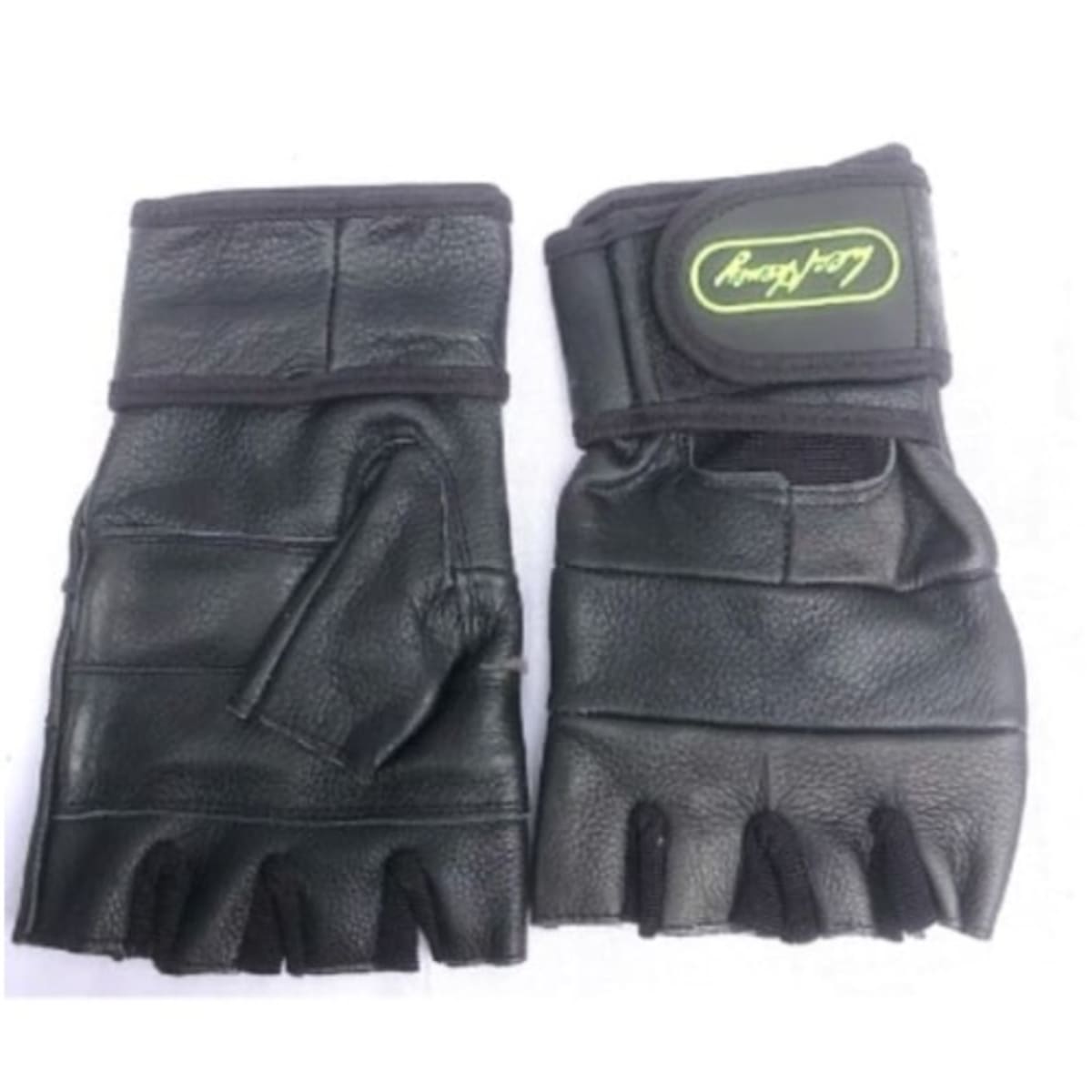 Half Finger Gym Gloves Leather Konga Online Shopping