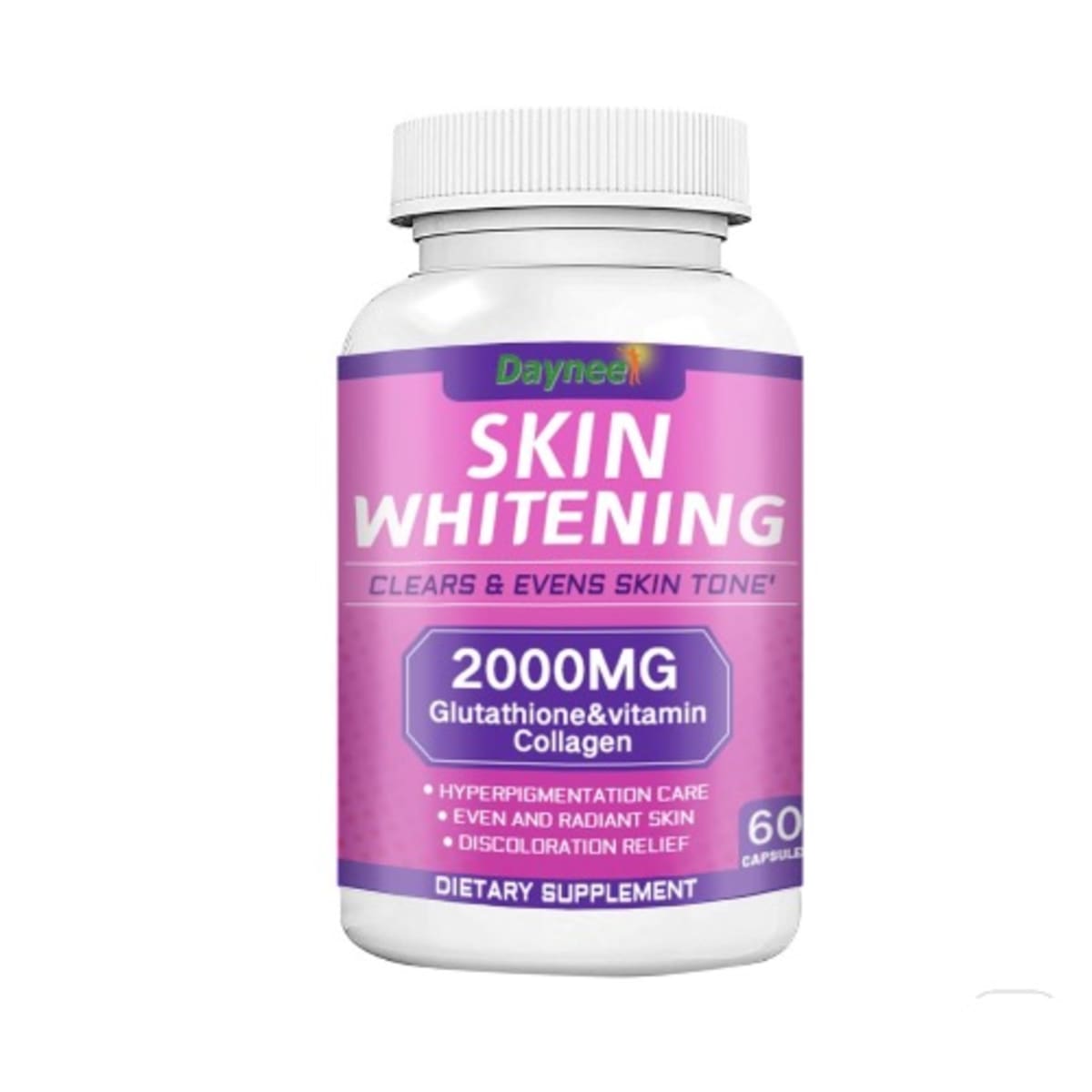 Skin Whitening Dark Spots Correction Capsules With Glutathione