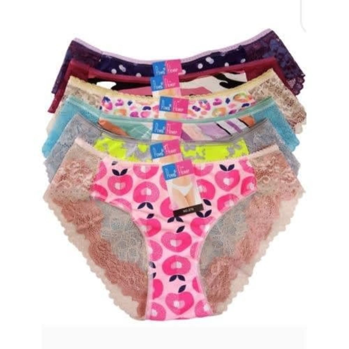 Fashion Front Underwear Multicolour Pants - 6 Pieces