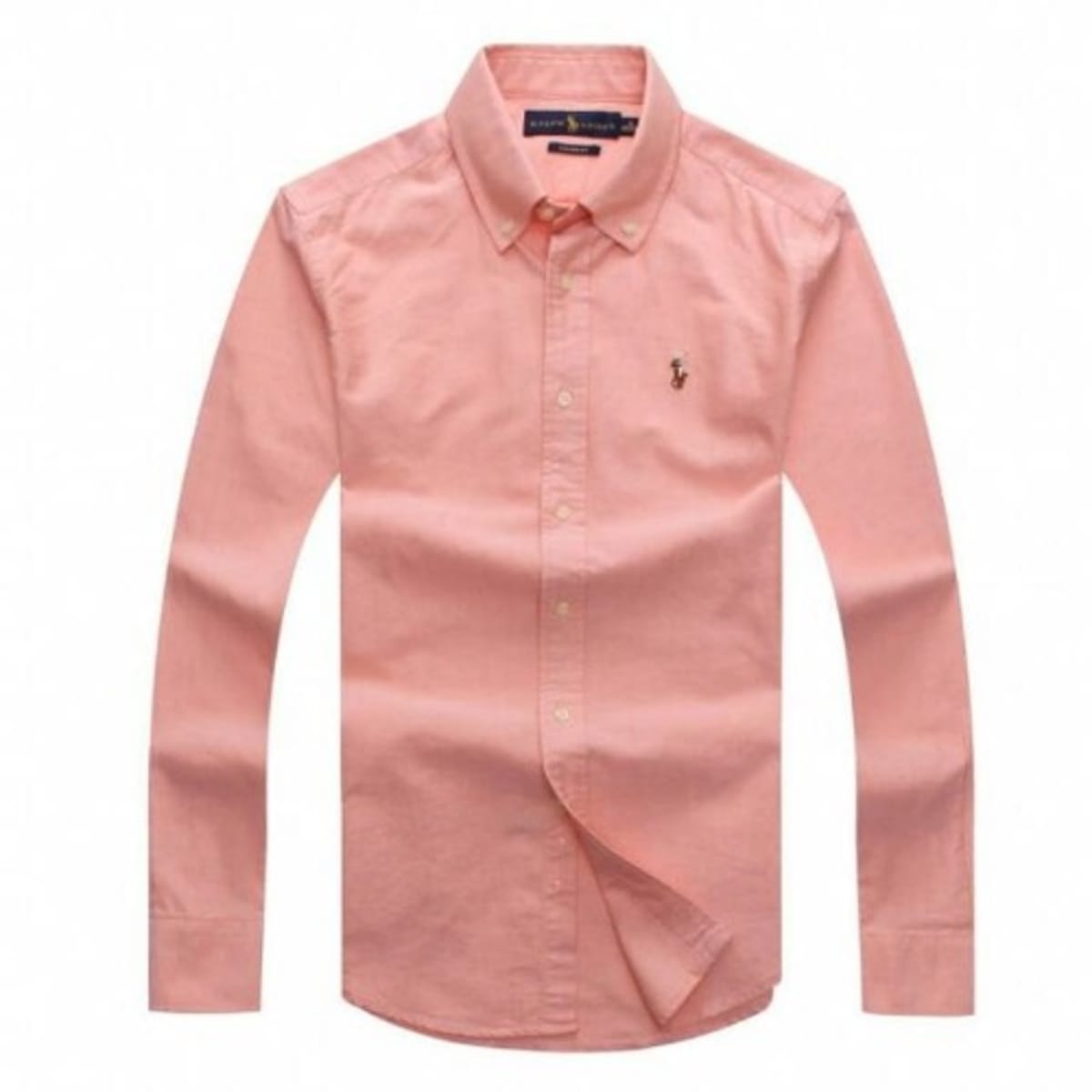 Peach ralph lauren shirt online