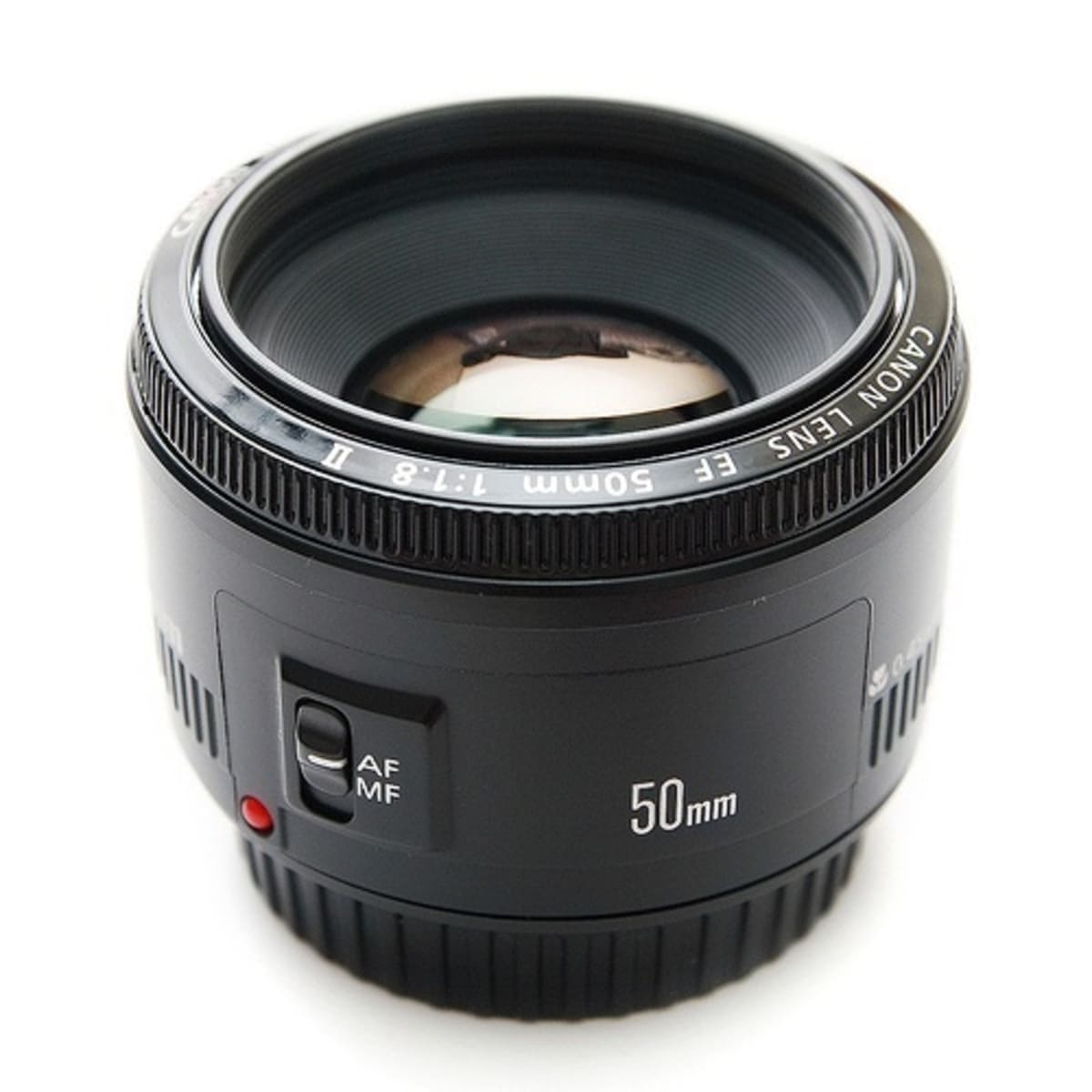 キヤノン Canon EF 50mm F1.8 II（オートフォーカス） - レンズ(単焦点)