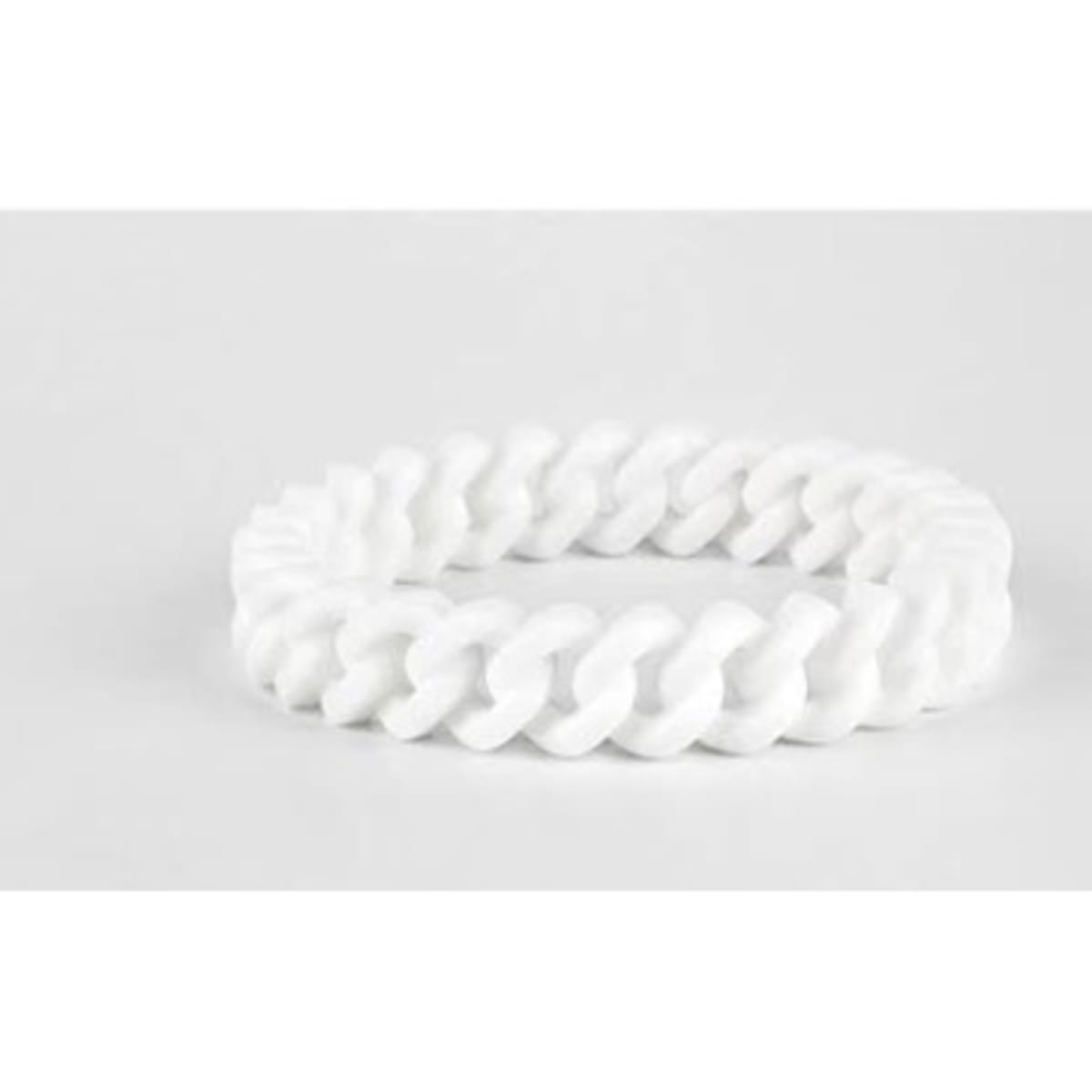 White shop rubber bracelets