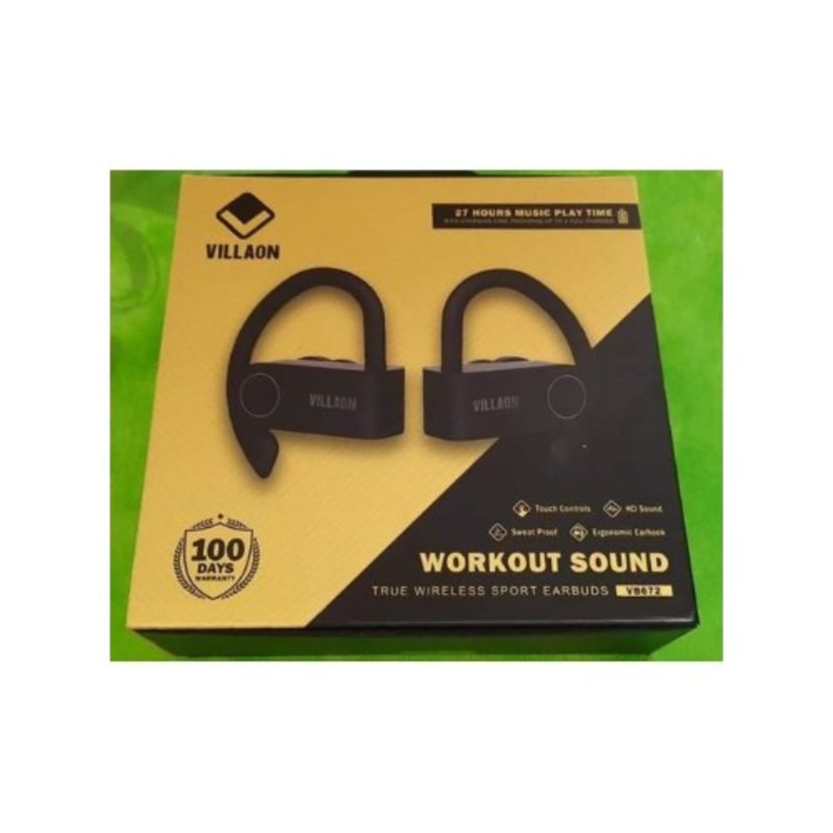 Villaon True Wireless Sport Earphones Vb672 Black Konga Online