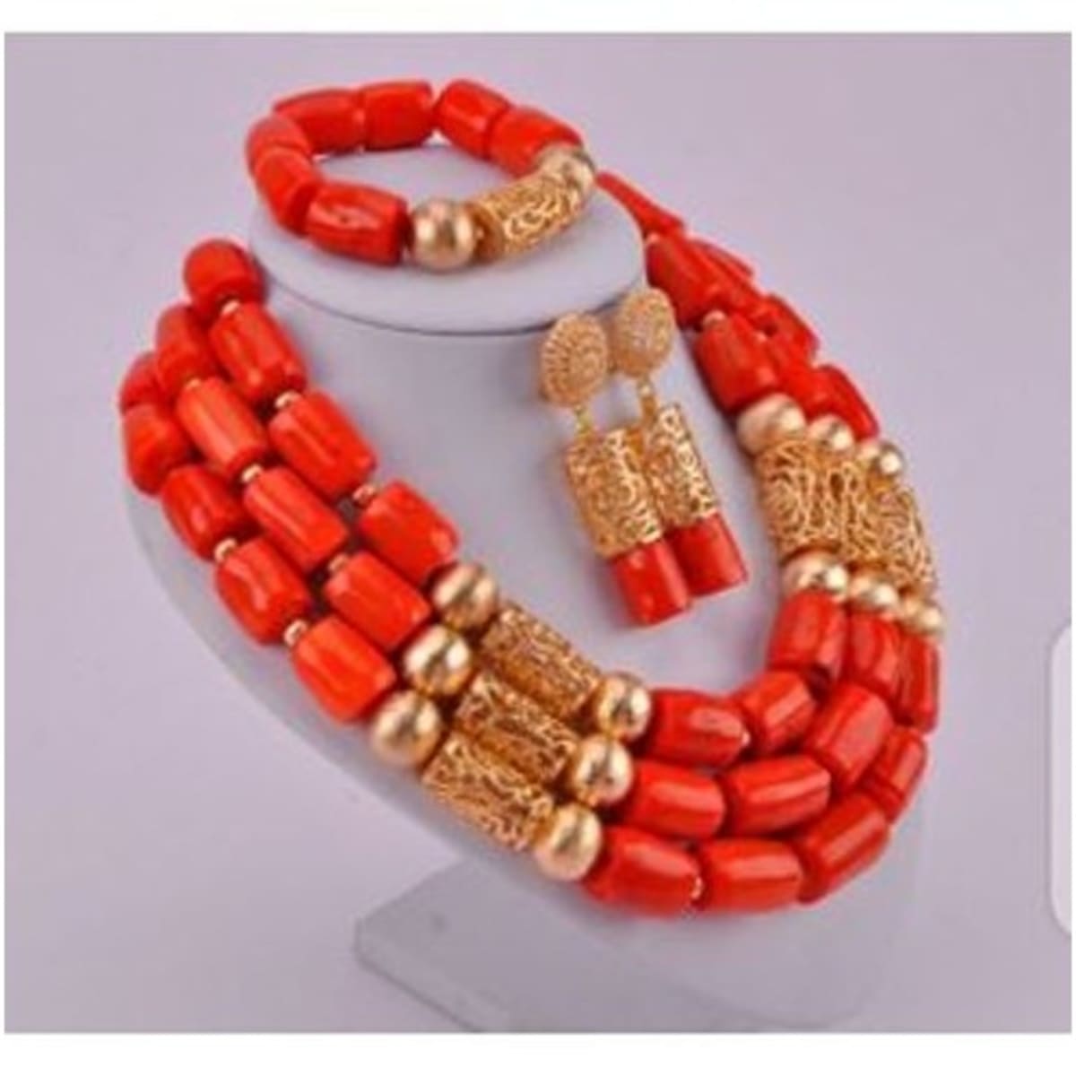 Coral beads clearance online