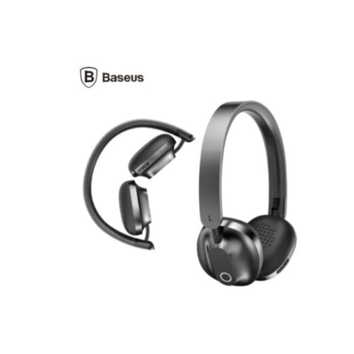 Baseus Encok Bluetooth Wireless Headphone D01 Black Konga