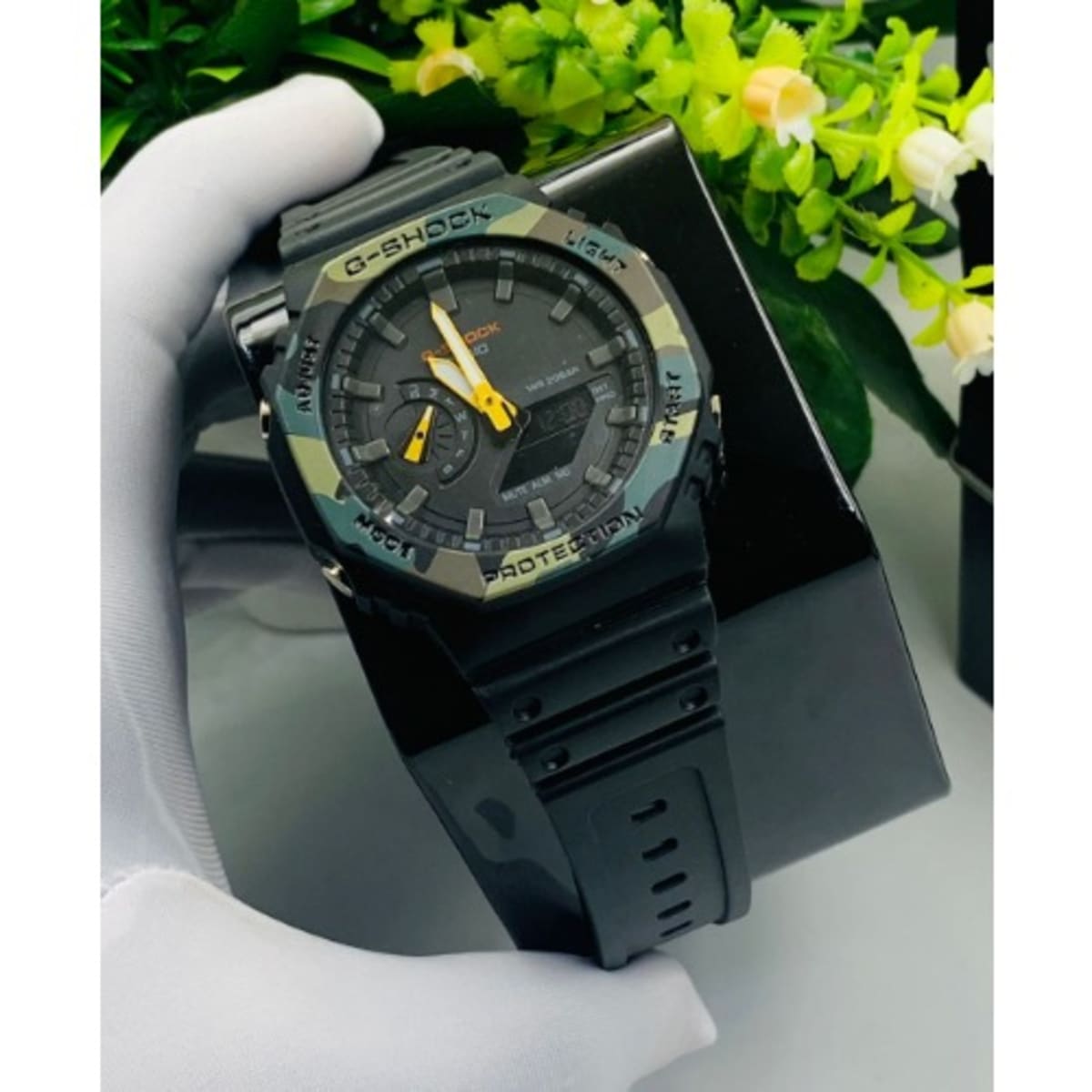 G shock army colour watch hotsell
