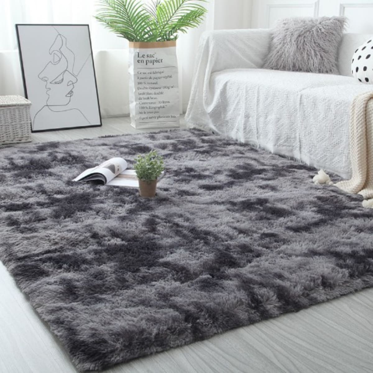 Dark Grey Living Room Rugs Matttroy