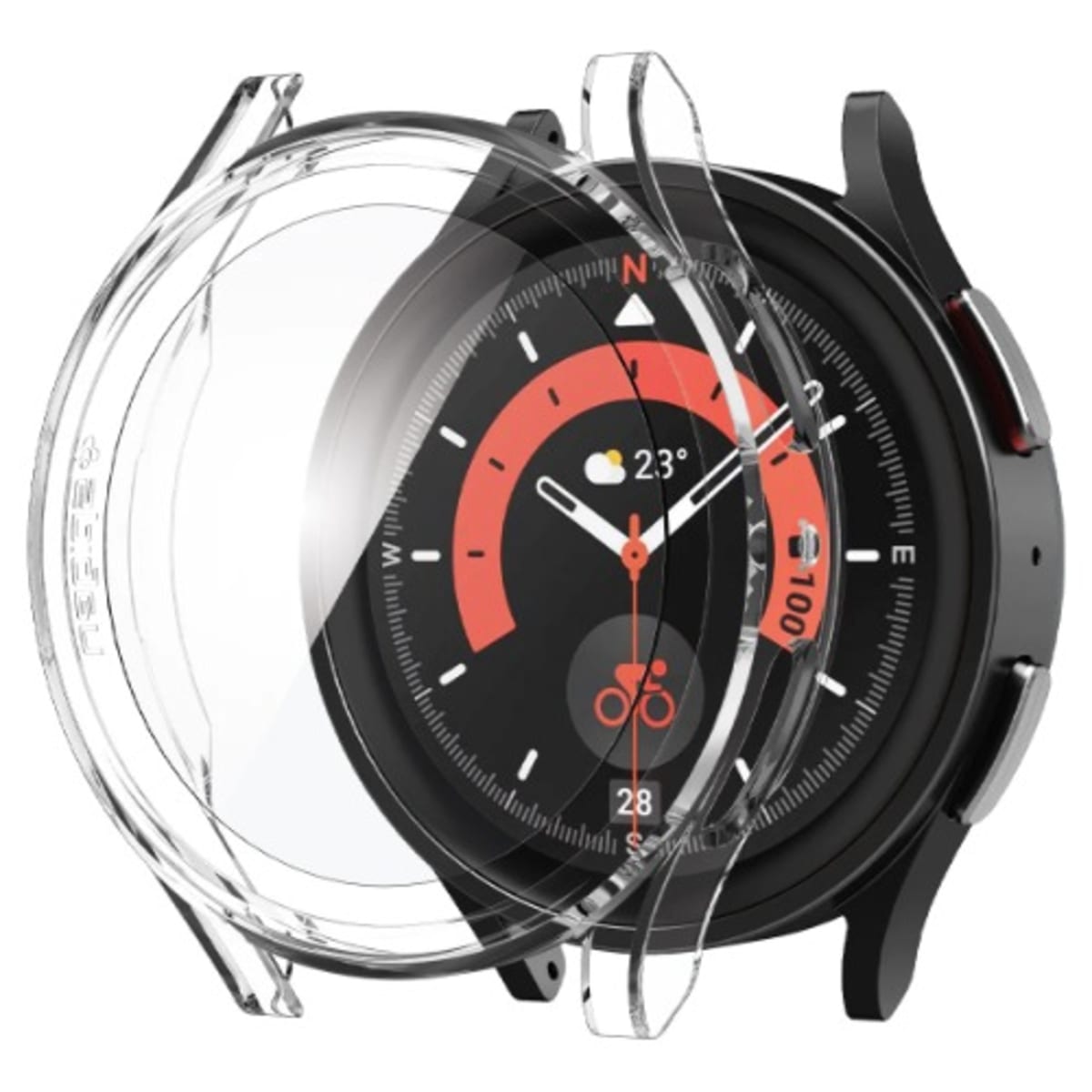 Transparant Protective Bumper Case Cover For Samsung Galaxy Watch