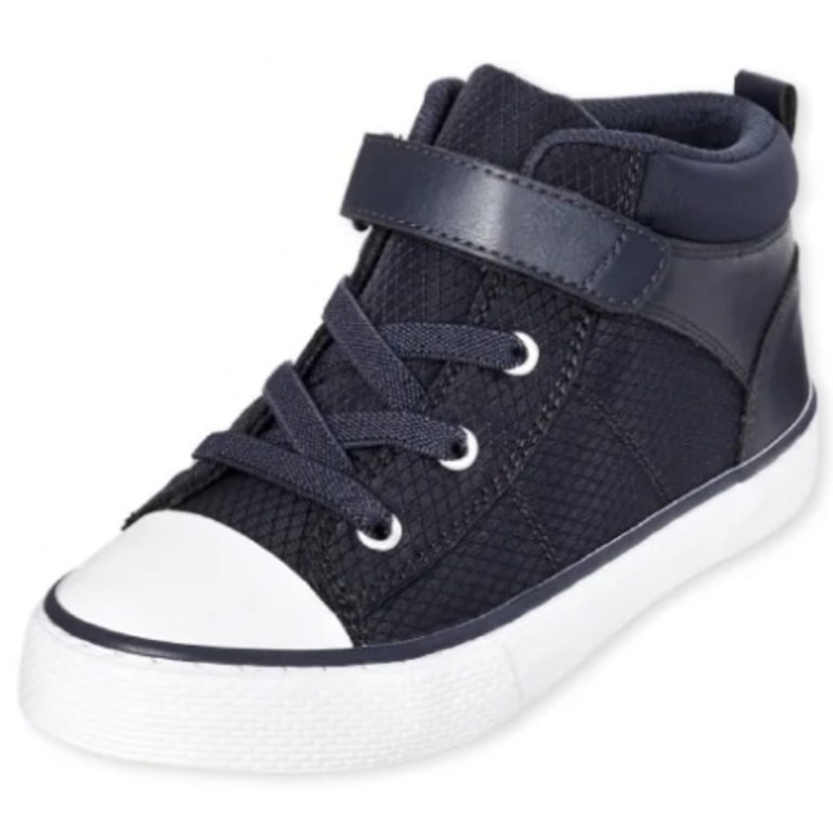 Place Boys Hi Top Sneakers Navy Blue Konga Online Shopping