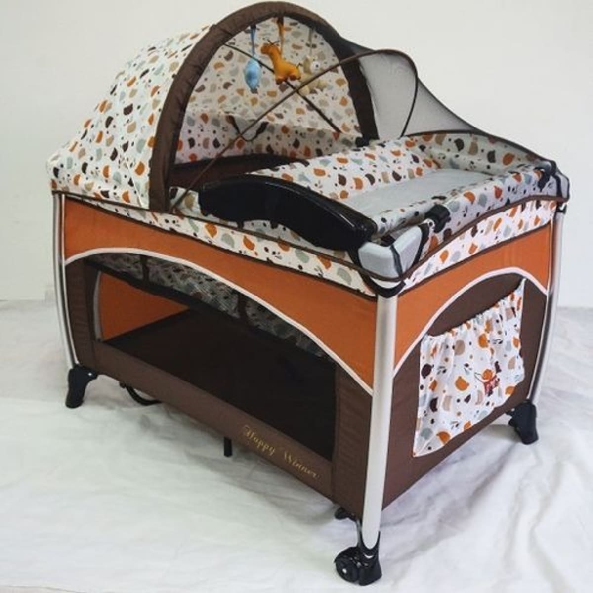 Baby bed sales with net