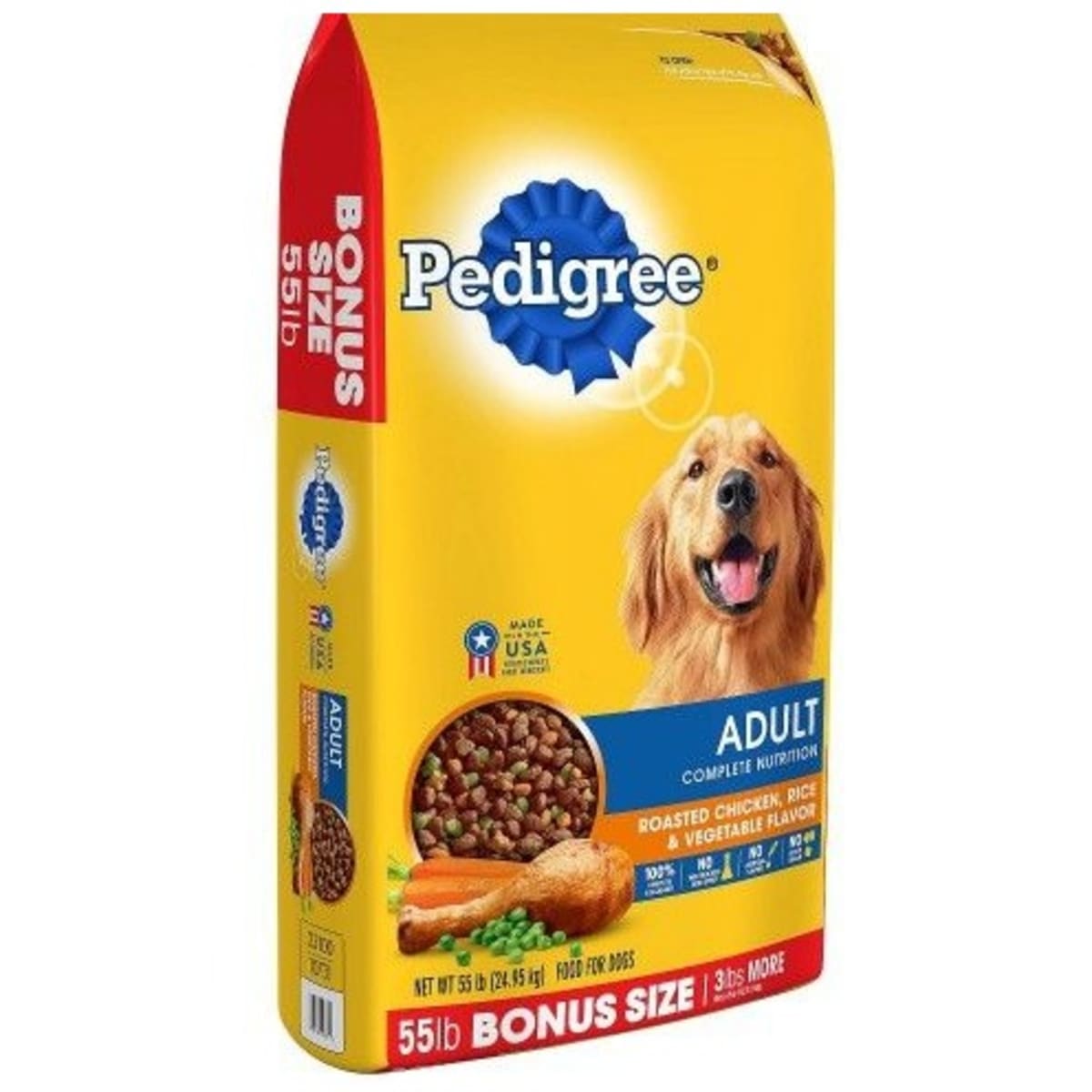 Pedigree dog 2025 food 55 lbs