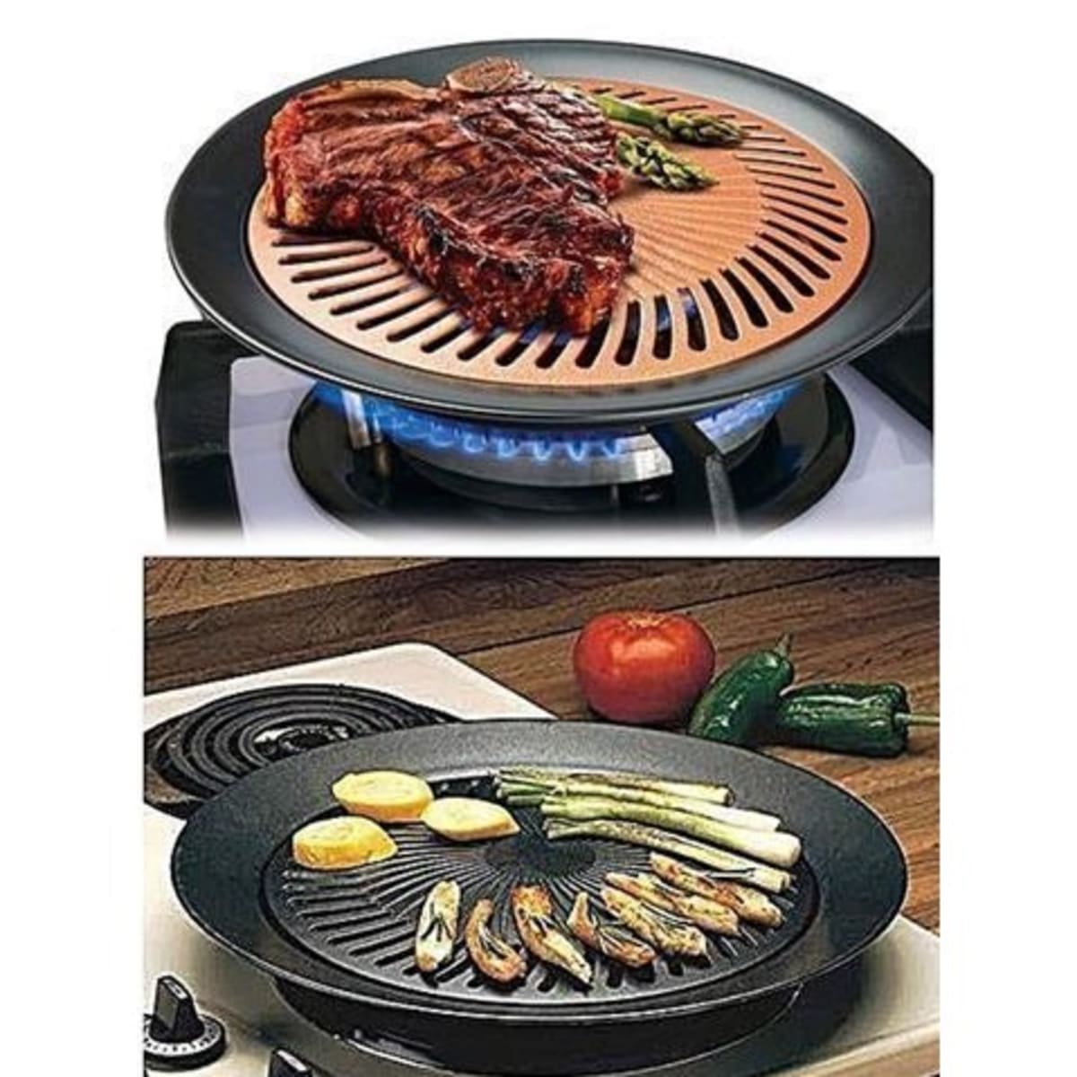 Stove top smokeless discount grill indoor bbq