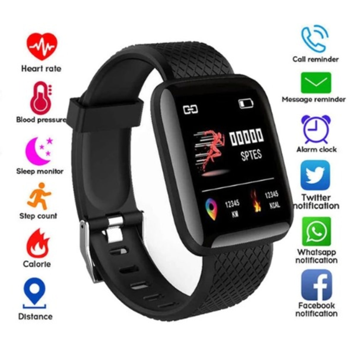 Smart Health Fitness Watch Konga Online Shopping