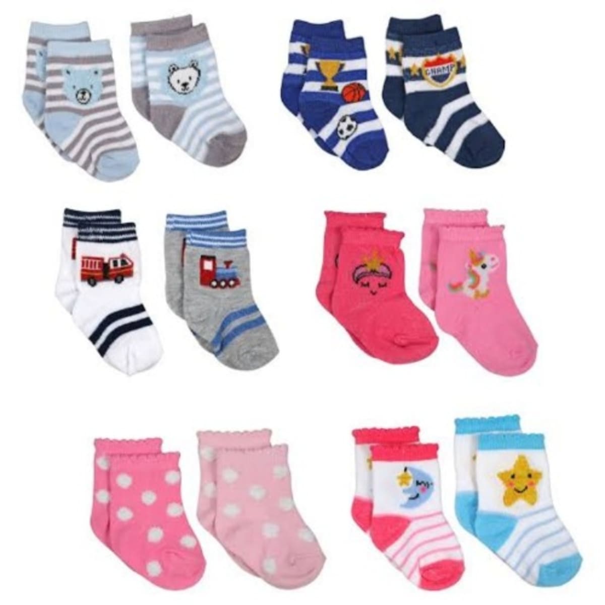 Set Of 12 Baby s Socks Konga Online Shopping