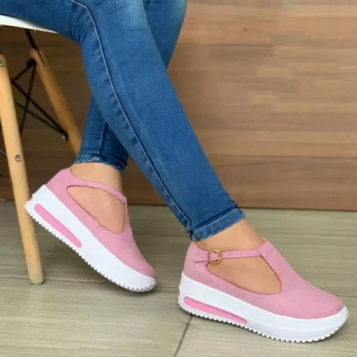 Pink suede trainers ladies 2025