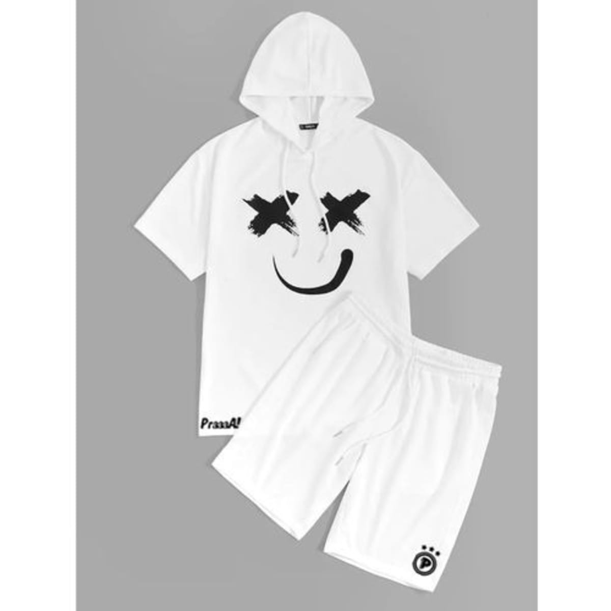 Fashion House Off White Smile Hoodie And Short Konga Online Shopping
