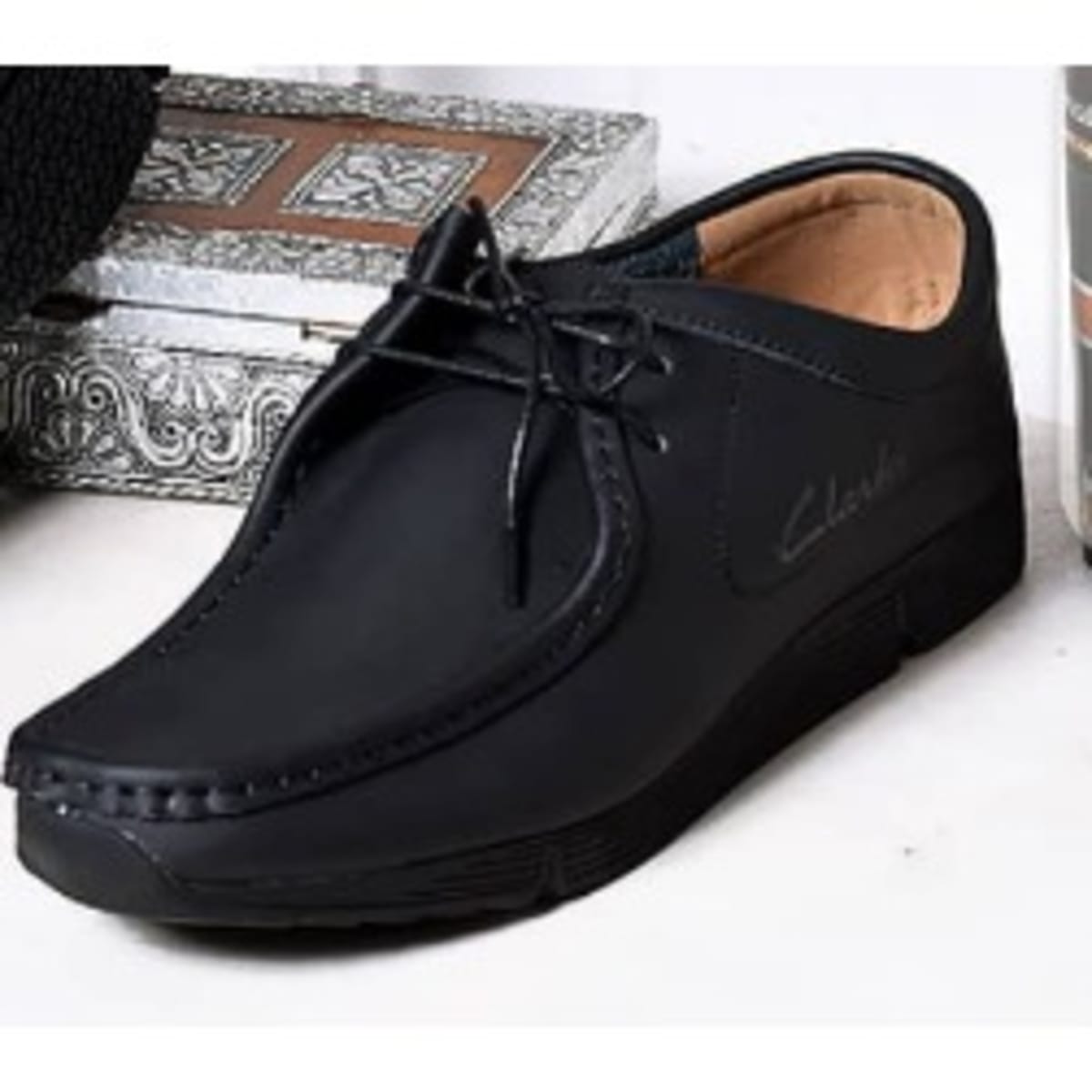 Clerk Men s Shoes Leather Konga Online Shopping