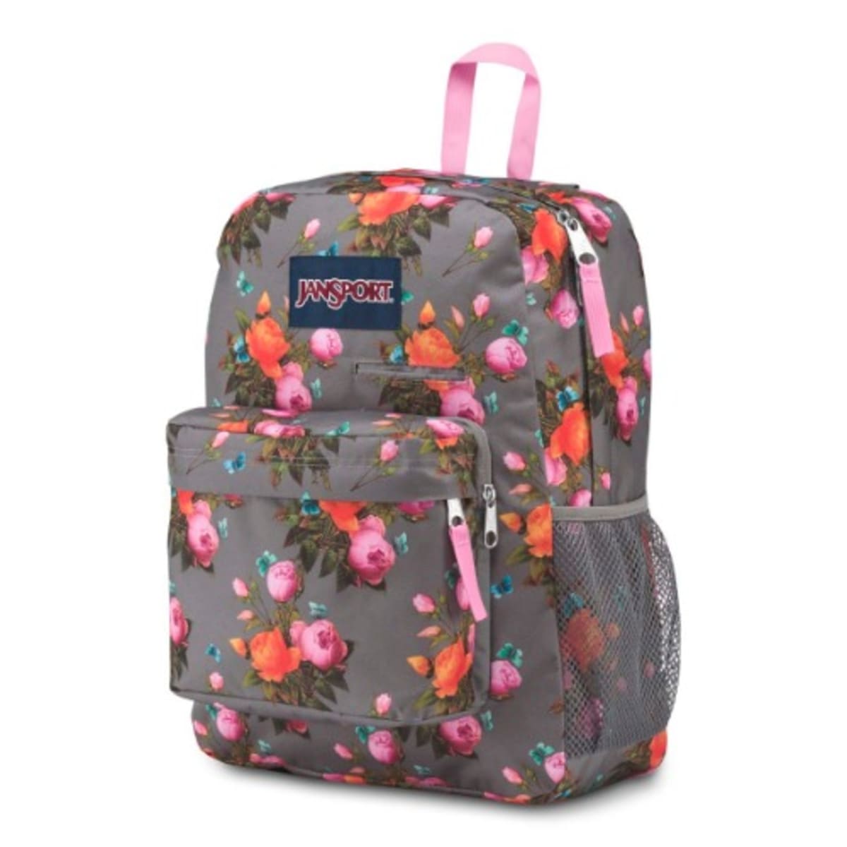 Jansport Digibreak Backpack Sunrise Bouquet Grey Konga Online