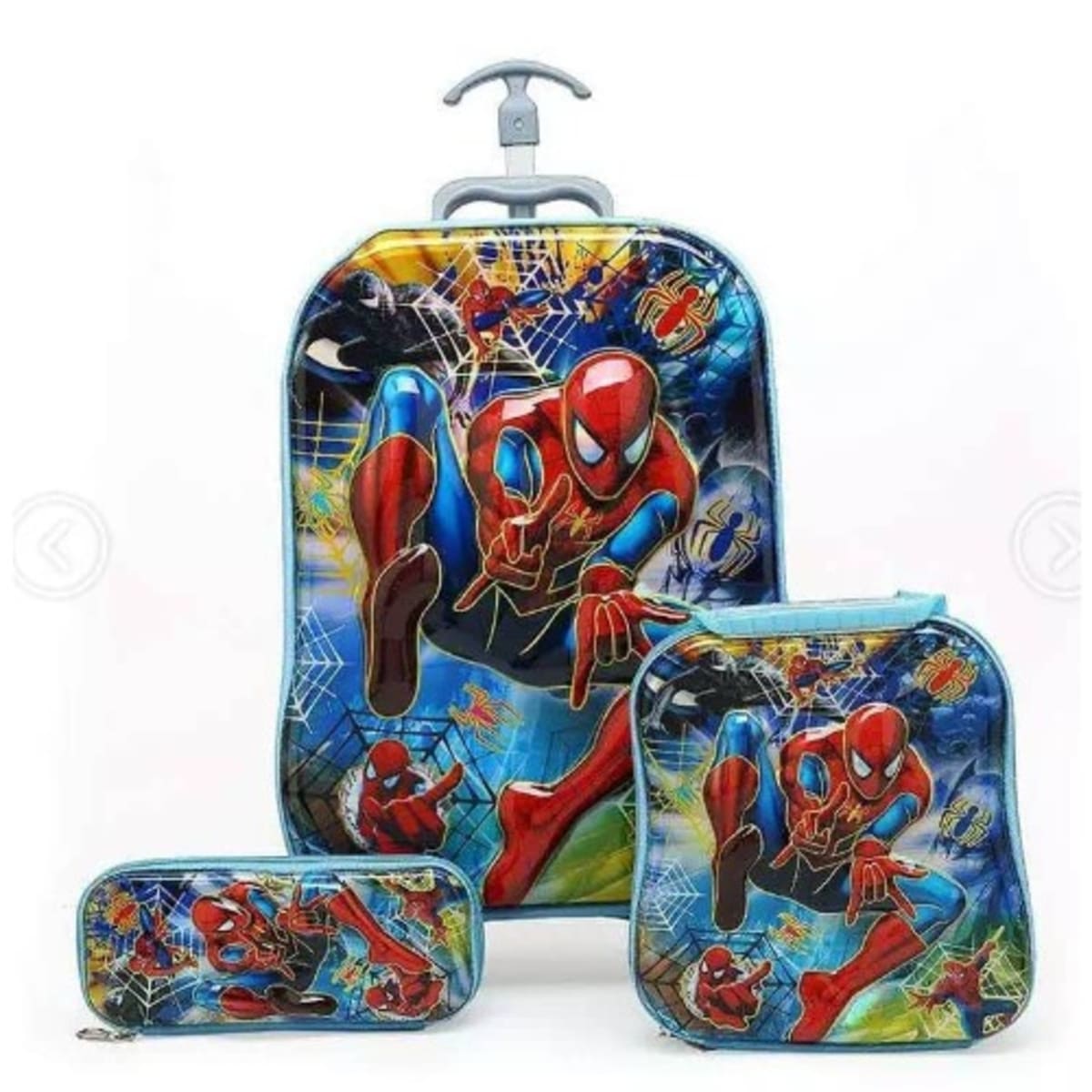 ABC 3 In 1 Spider man Trolley Bag Konga Online Shopping