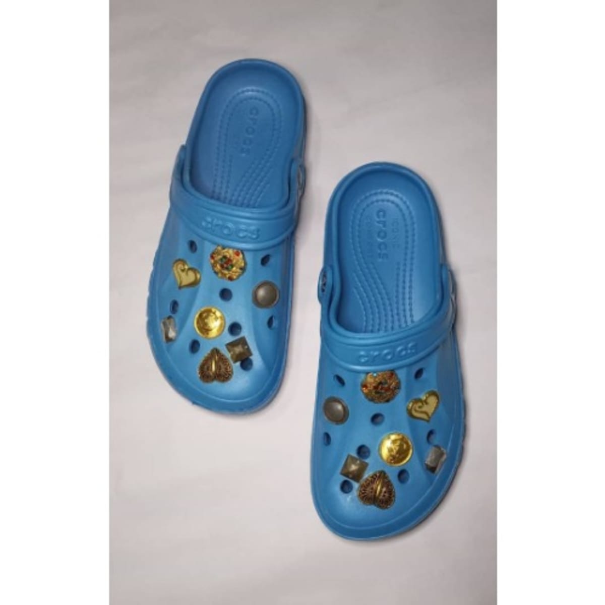 Men s Embellished Crocs Sandal Blue Konga Online Shopping