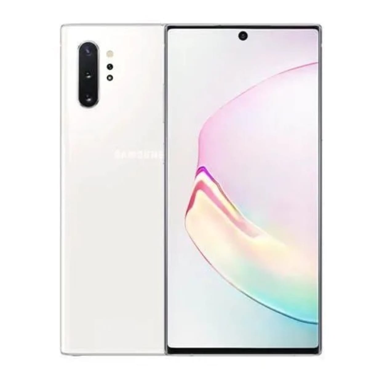 Note 10 top plus aura silver