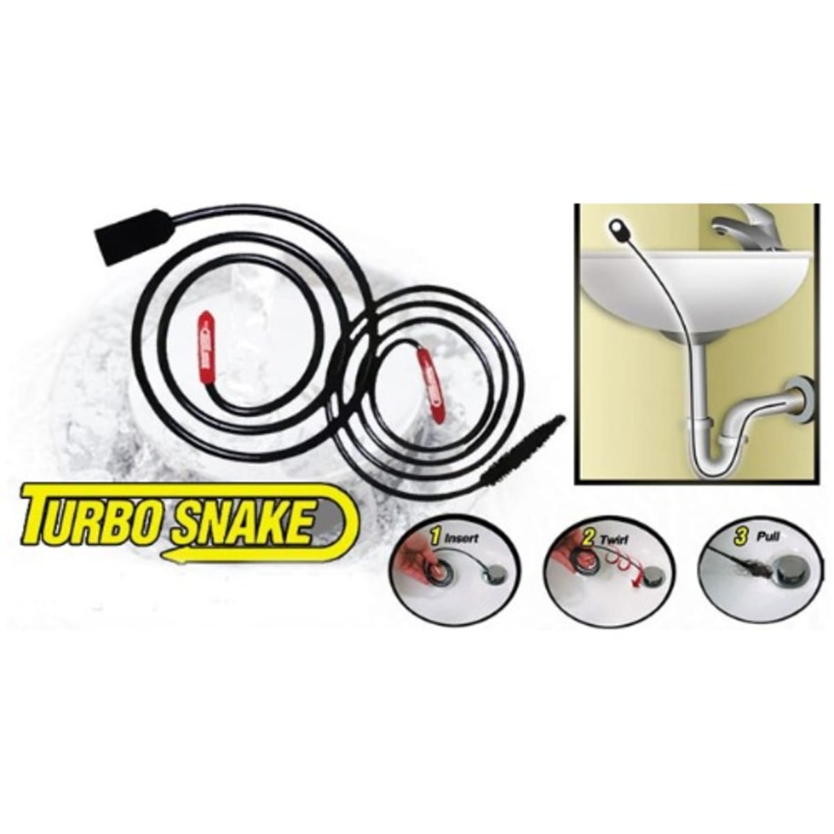 Buy Turbo Snake Drain Hair Removal Tool (Black) Online in Dubai & the  UAE