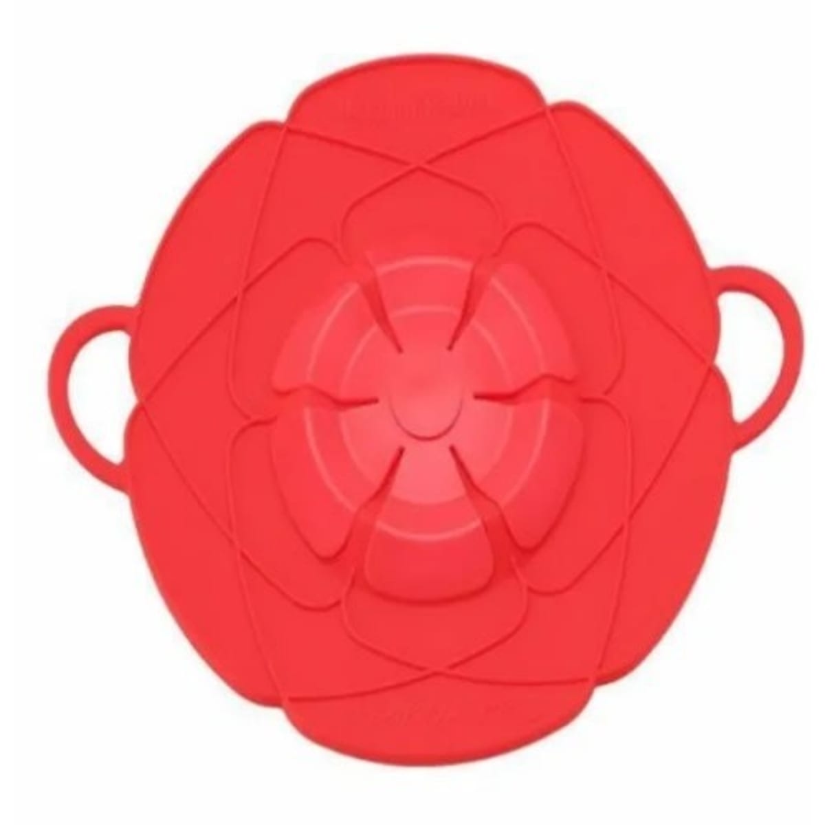 Silicone Spill Stopper Lid Cover - Red