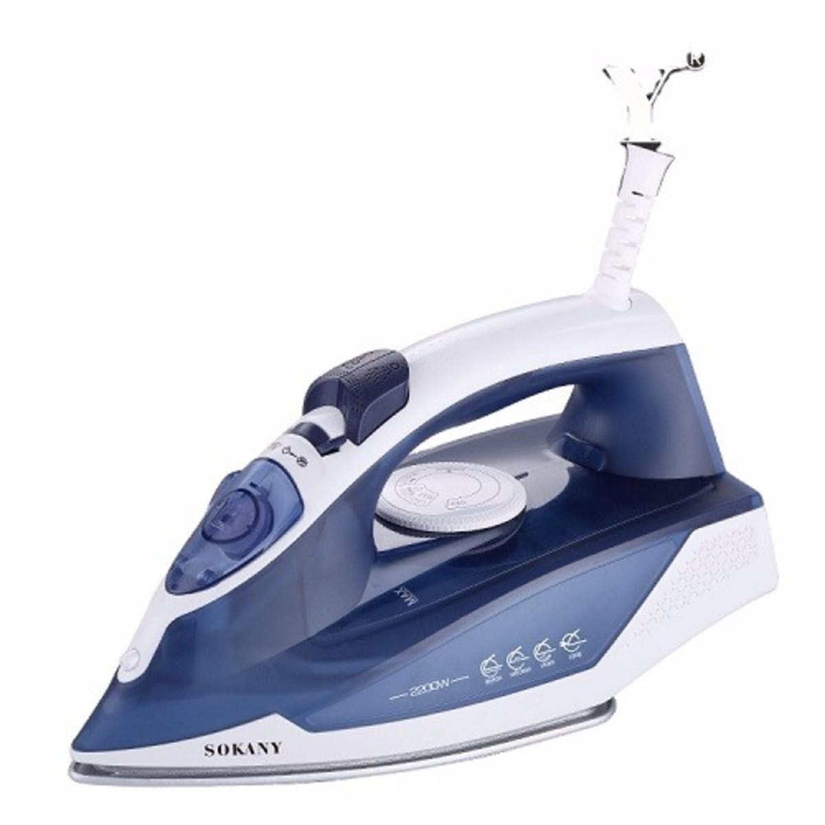 Sokany Mini Steam Iron Blue 2400W Konga Online Shopping