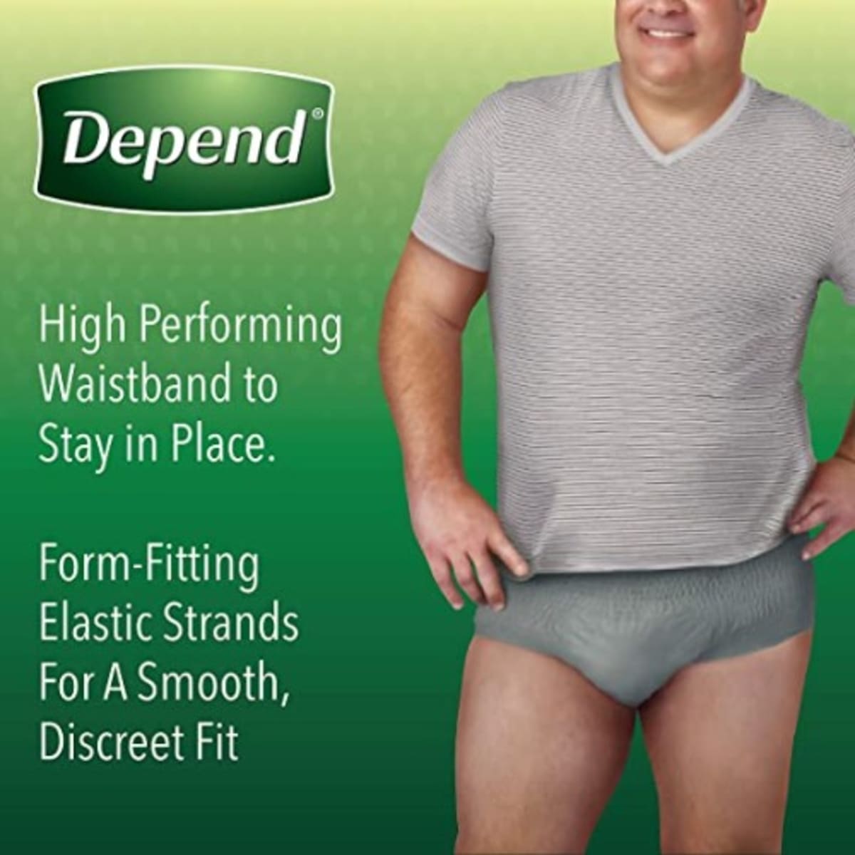 Depend Protection Plus Ultimate Underwear For Men - Large - 84 Count