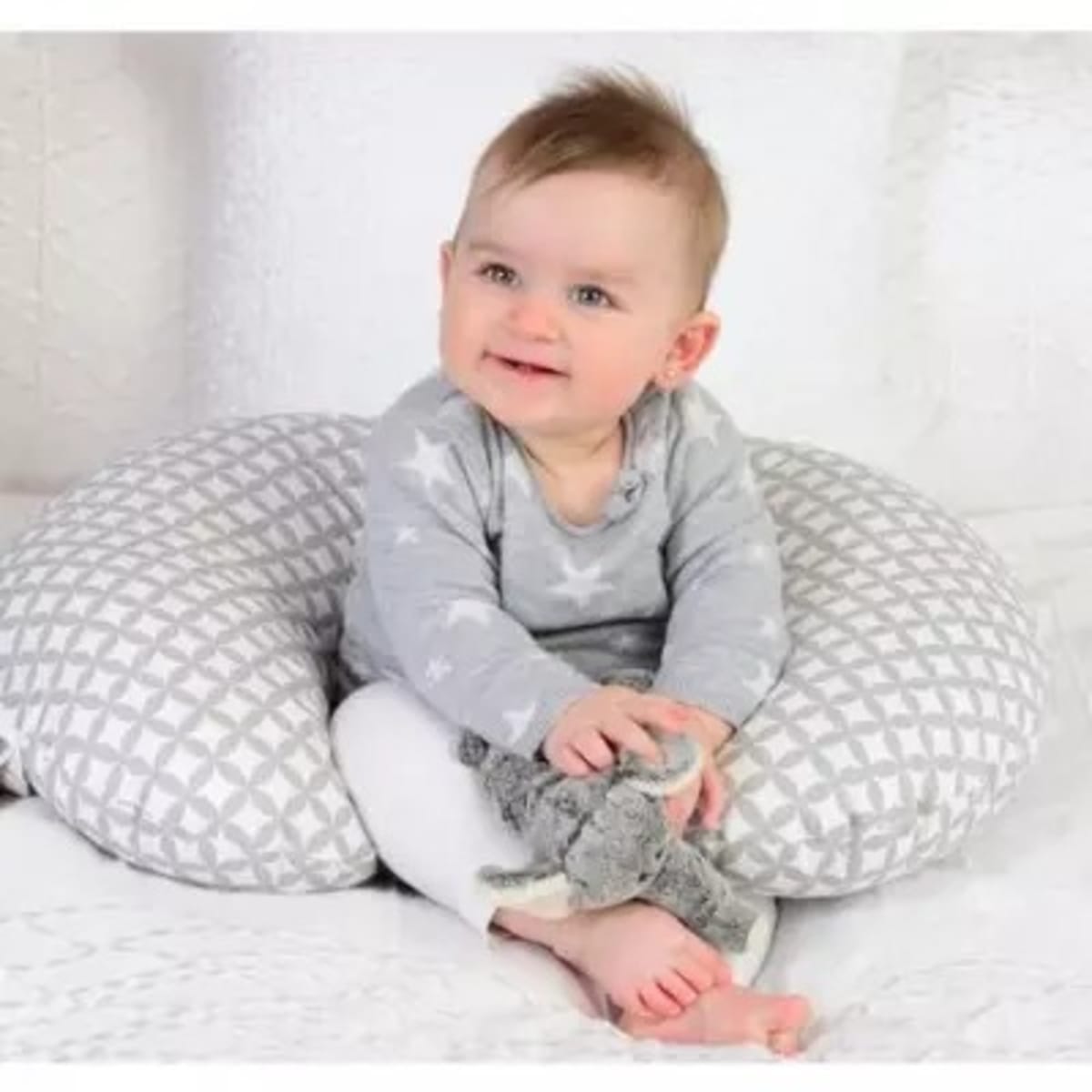 Kids Comfort Breastfeeding Pillow Grey Konga Online Shopping