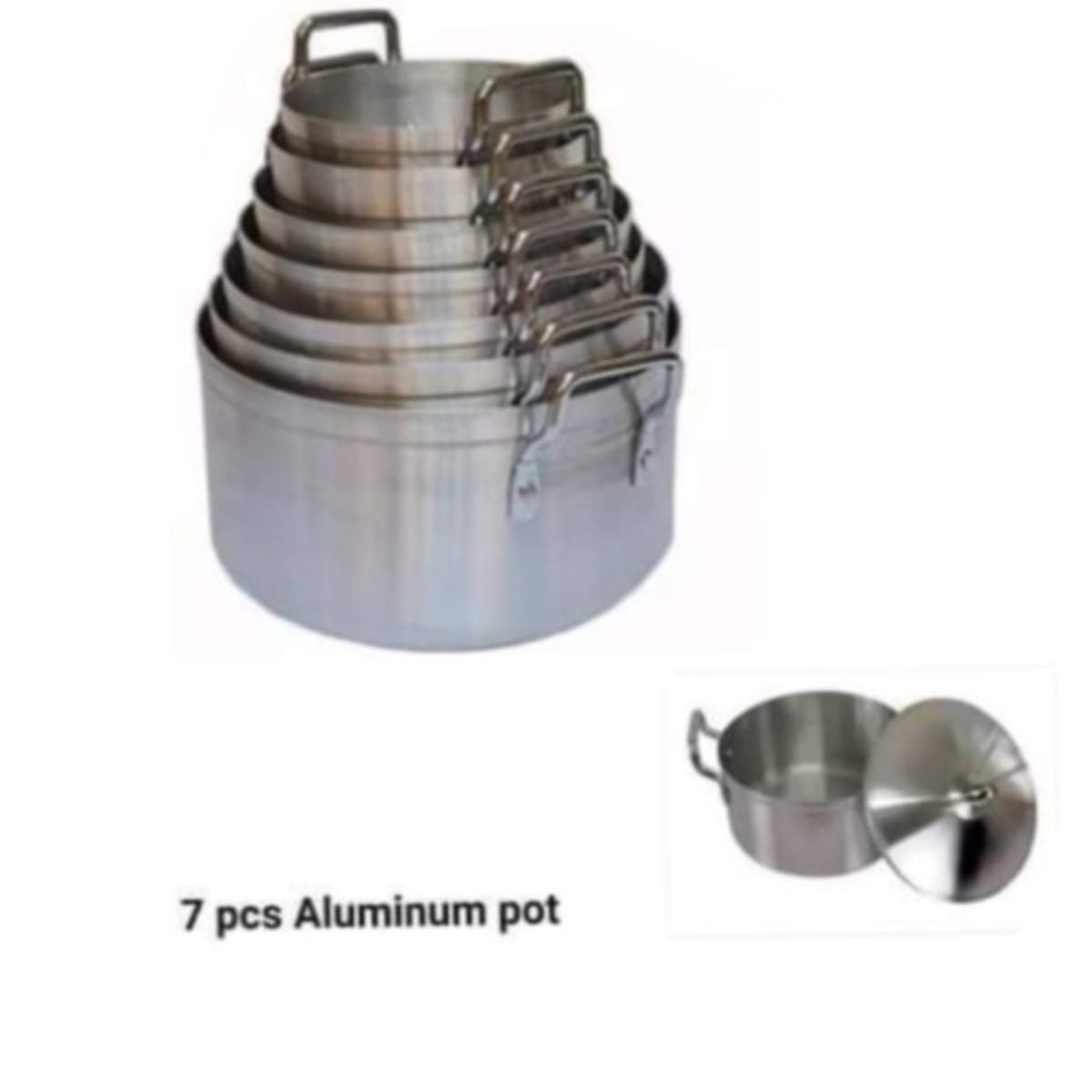 Aluminium Pot No26 7 liters