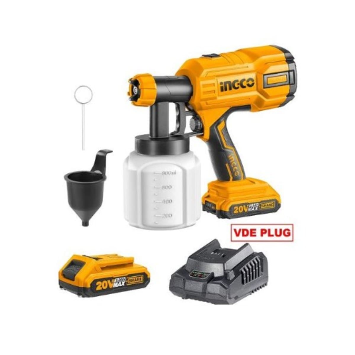 Battery operated paint gun discount