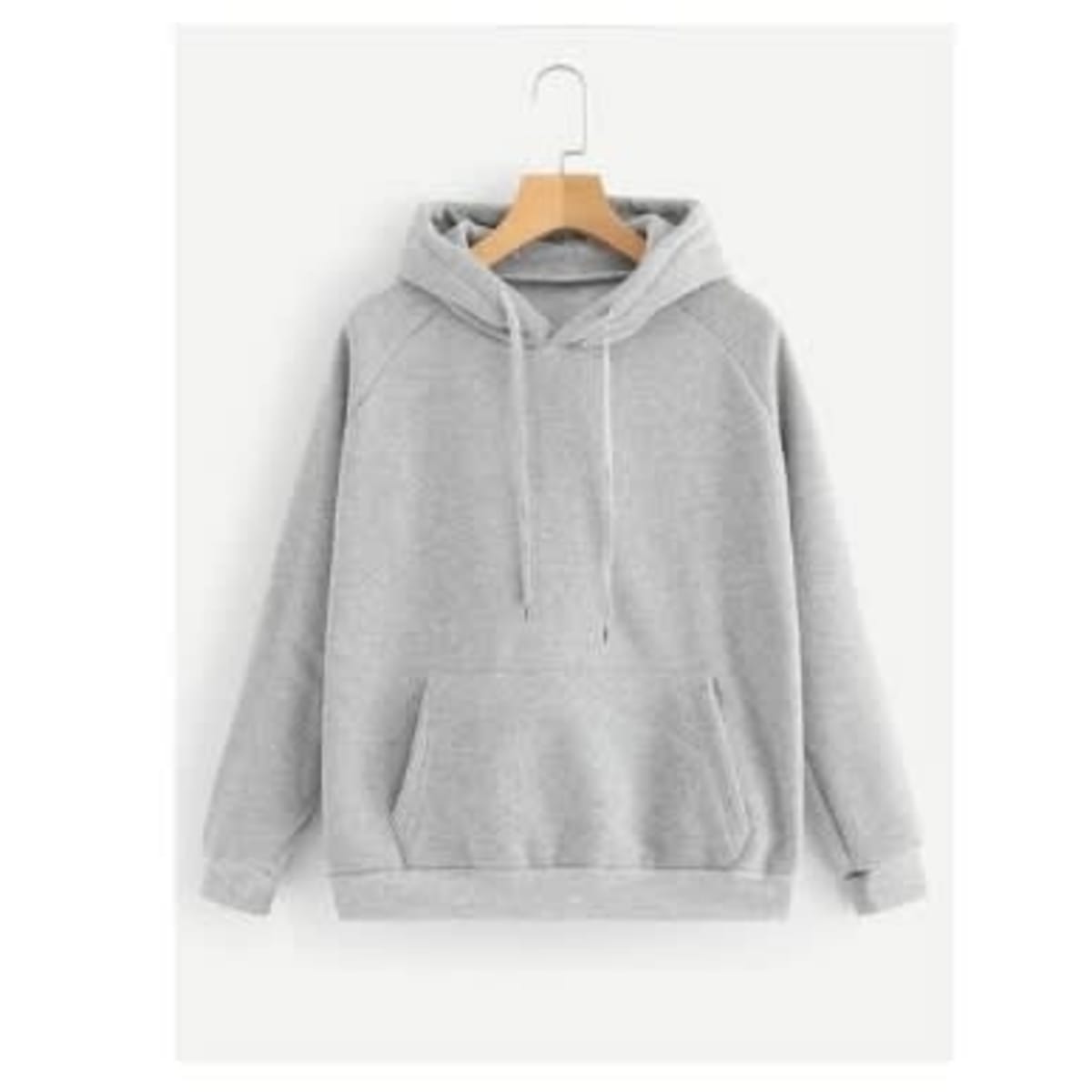 Fashion House Unisex Plain Hoodie Grey Konga Online Shopping