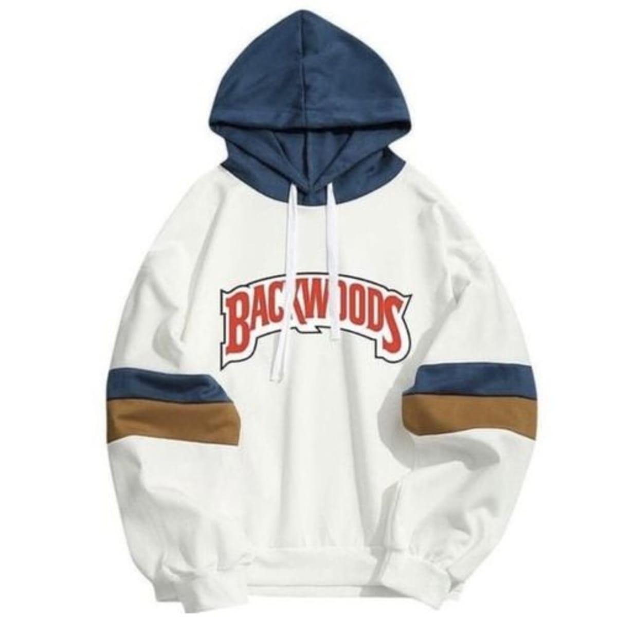 White top backwoods hoodie