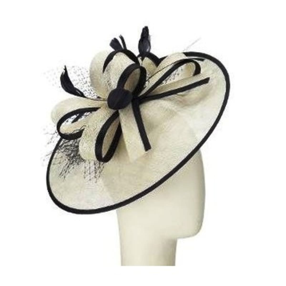 Black and cream wedding hats new arrivals