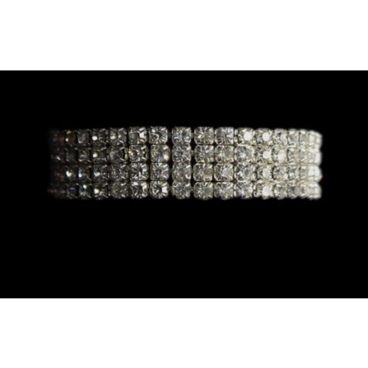 Elastic rhinestone bracelet outlet
