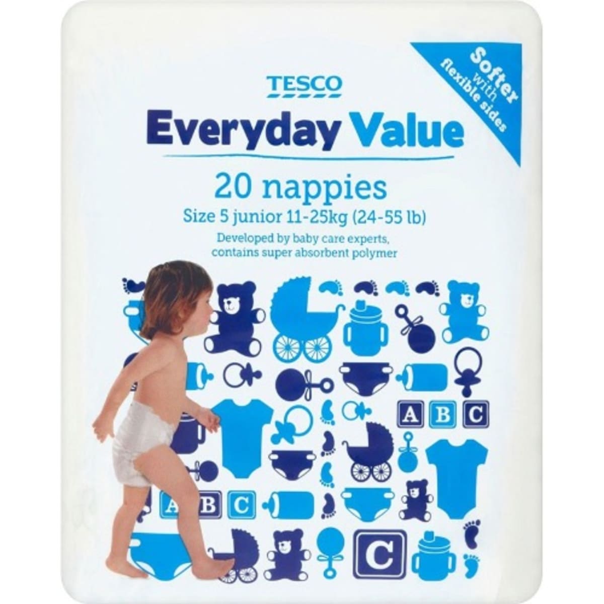 Junior hotsell nappies tesco