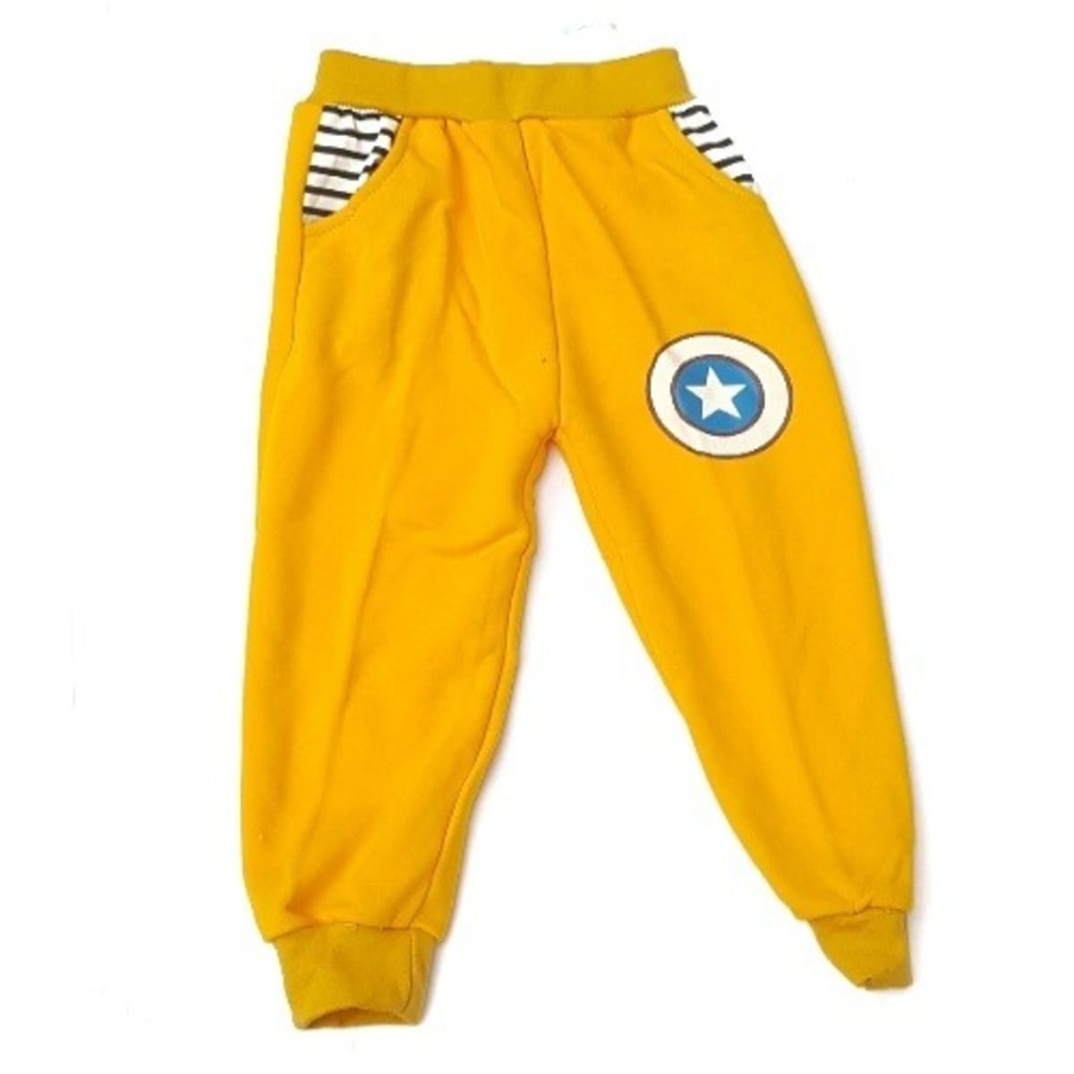 Yellow star sweatpants cheap